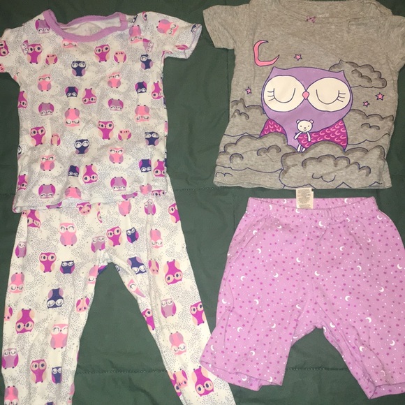 Carter's Other - Set of two 2T owl pajamas